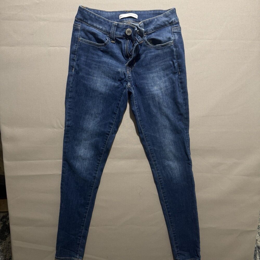 SO Jegging Women Size 0 Regular Blue Low Rise Skinny Stretch Denim Jeans